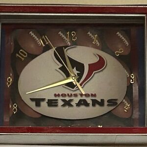 Logo Wall Clock in Red, White & Black